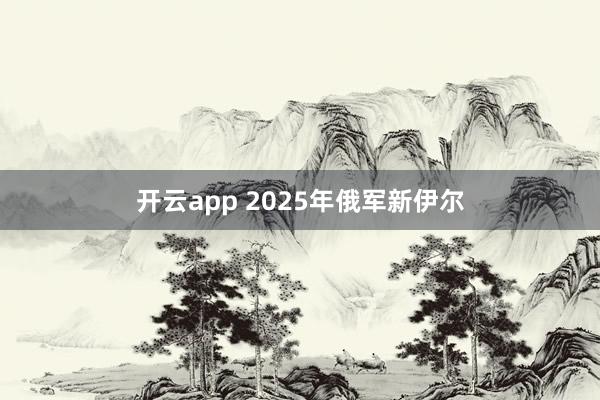 开云app 2025年俄军新伊尔